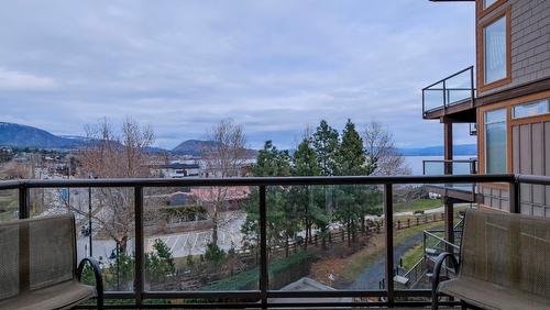 304-4205 Gellatly Road, West Kelowna, BC - Outdoor With Balcony With View