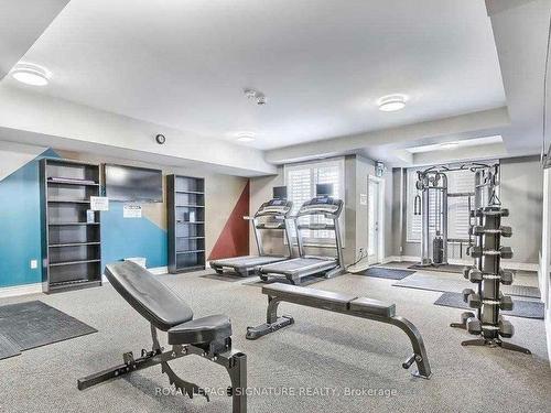 54-1430 Gord Vinson Ave N, Clarington, ON - Indoor Photo Showing Gym Room