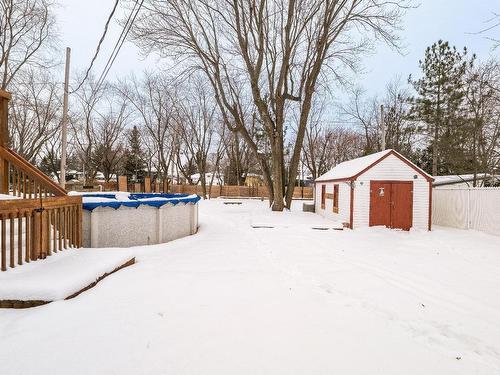 Cour - 1298 Rue Berthier, Chambly, QC - Outdoor With Above Ground Pool