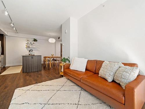 Living room - 406-5000 Boul. De L'Assomption, Montréal (Rosemont/La Petite-Patrie), QC - Indoor Photo Showing Living Room