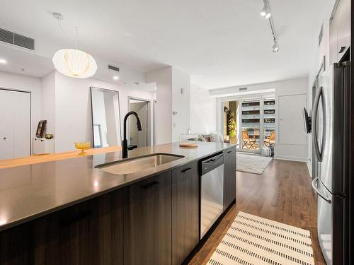 Kitchen - 406-5000 Boul. De L'Assomption, Montréal (Rosemont/La Petite-Patrie), QC - Indoor Photo Showing Kitchen With Upgraded Kitchen