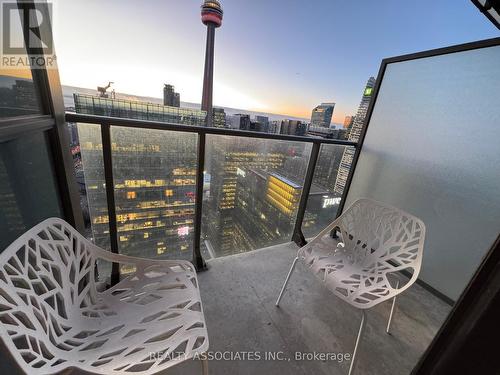 4902 - 65 Bremner Boulevard, Toronto, ON - Outdoor With Balcony With View