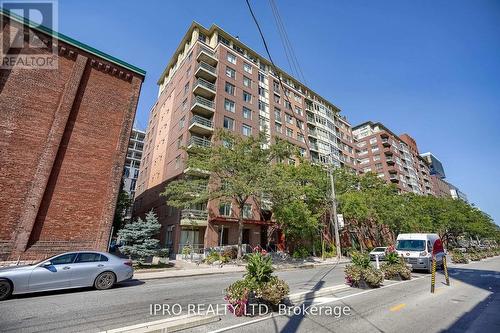 70 Mill Street S, Toronto, ON - Outdoor With Balcony With Facade