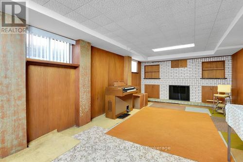 157 Anna Avenue, Ottawa, ON - Indoor Photo Showing Other Room With Fireplace