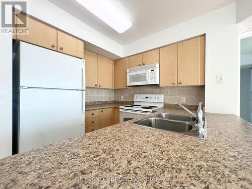 3001 - 30 Grand Trunk Crescent, Toronto, ON - Indoor Photo Showing Kitchen With Double Sink