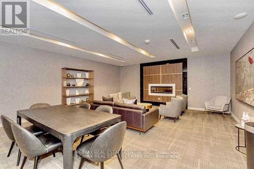 1612 - 4055 Parkside Village Drive, Mississauga, ON - Indoor With Fireplace