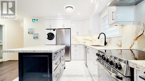 Upper - 87 Golfdown Drive, Toronto, ON - Indoor Photo Showing Kitchen With Upgraded Kitchen