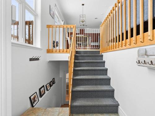 Staircase - 1601 Rue Des Clématites, Québec (Les Rivières), QC - Indoor Photo Showing Other Room