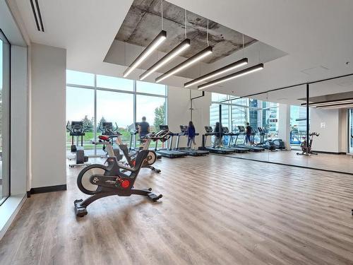 Exercise room - 1005-5505 Boul. Du Quartier, Brossard, QC - Indoor Photo Showing Gym Room