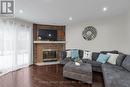 95 Martindale Crescent, Brampton, ON  - Indoor Photo Showing Living Room With Fireplace 