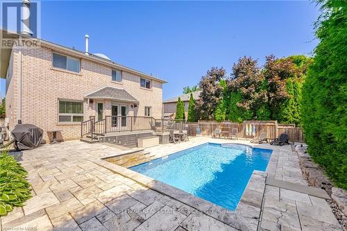 125 Ferndale Drive S, Barrie, ON - Outdoor With In Ground Pool With Deck Patio Veranda