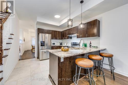 4152 Galileo Common, Burlington, ON - Indoor Photo Showing Kitchen With Stainless Steel Kitchen With Upgraded Kitchen