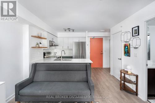 1208 - 1410 Dupont Street, Toronto, ON - Indoor Photo Showing Kitchen With Double Sink