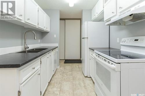 306B 4040 8Th Street E, Saskatoon, SK - Indoor Photo Showing Kitchen With Double Sink