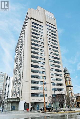 604 - 389 Dundas Street, London, ON - Outdoor With Balcony With Facade