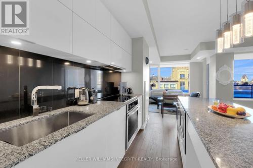 806 - 101 Queen Street, Ottawa, ON - Indoor Photo Showing Kitchen With Upgraded Kitchen