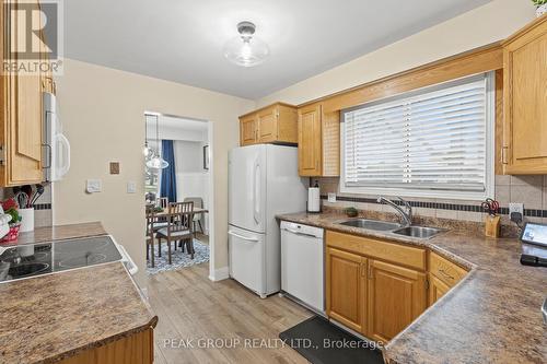 7169 Viscount Street, Niagara Falls (212 - Morrison), ON - Indoor Photo Showing Kitchen With Double Sink