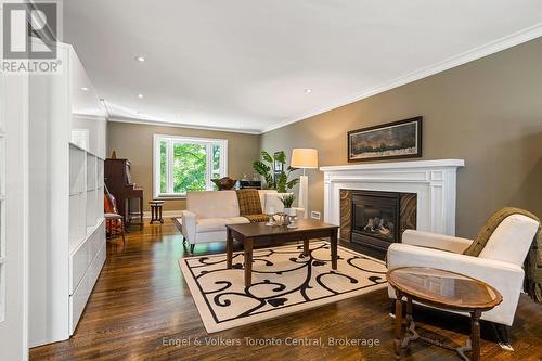 365 2Nd Avenue E, Owen Sound, ON - Indoor Photo Showing Living Room With Fireplace