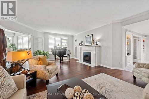 2603 - 701 Geneva Street, St. Catharines (437 - Lakeshore), ON - Indoor Photo Showing Living Room With Fireplace