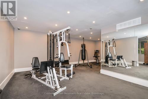 1206 - 55 Green Valley Drive, Kitchener, ON - Indoor Photo Showing Gym Room