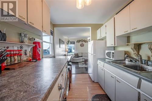 1621 Tourangeau Road, Windsor, ON - Indoor Photo Showing Kitchen With Double Sink