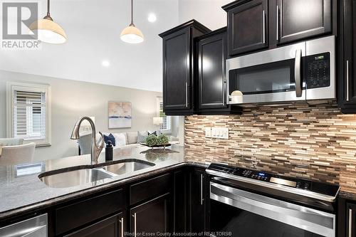 2454 Skinner Street, Lasalle, ON - Indoor Photo Showing Kitchen With Double Sink With Upgraded Kitchen