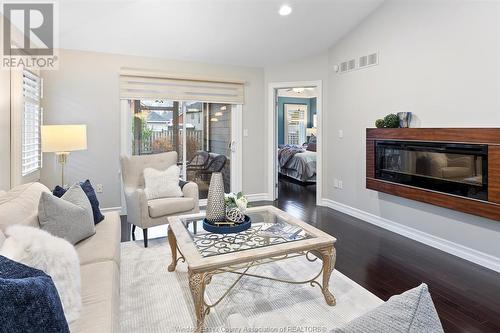 2454 Skinner Street, Lasalle, ON - Indoor Photo Showing Living Room With Fireplace