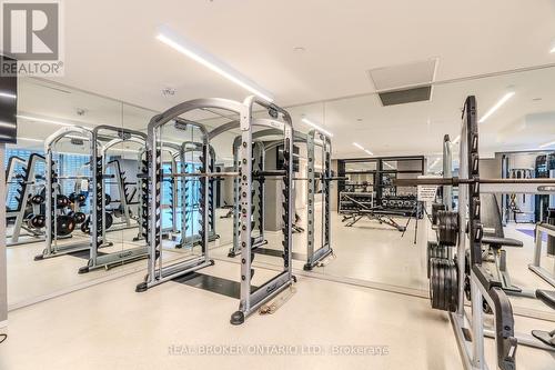 1008 - 60 Tannery Road, Toronto, ON - Indoor Photo Showing Gym Room