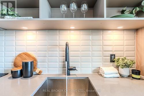 1008 - 60 Tannery Road, Toronto, ON - Indoor Photo Showing Kitchen With Double Sink