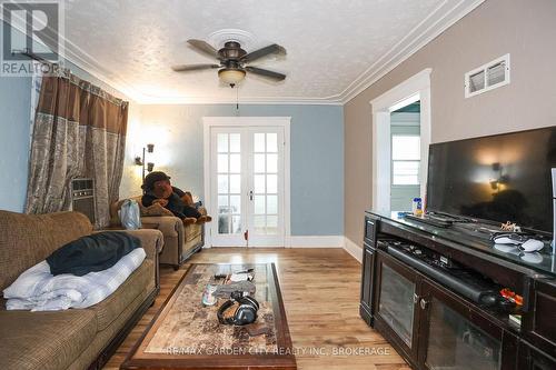 539 King Street, Welland (773 - Lincoln/Crowland), ON - Indoor Photo Showing Living Room With Fireplace