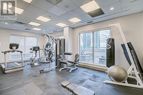 406 - 19 Avondale Avenue, Toronto, ON - Indoor Photo Showing Gym Room