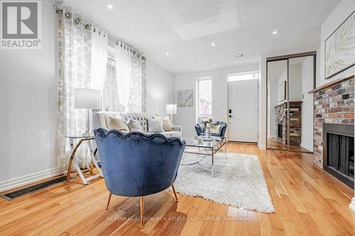 4 - 75 Upper Canada Drive, Toronto, ON - Indoor Photo Showing Living Room With Fireplace