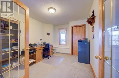 Bedroom or home office with french doors - 42 River Run Road, Drayton, ON - Indoor