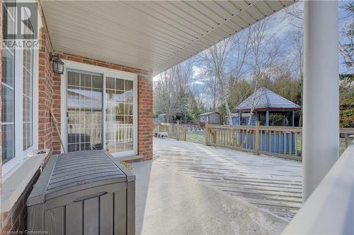 42 River Run Road, Drayton, ON - Outdoor With Deck Patio Veranda With Exterior