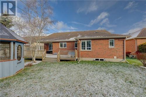 42 River Run Road, Drayton, ON - Outdoor With Deck Patio Veranda