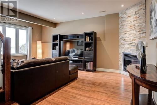 1650 Skyward Drive, Sudbury, ON - Indoor With Fireplace