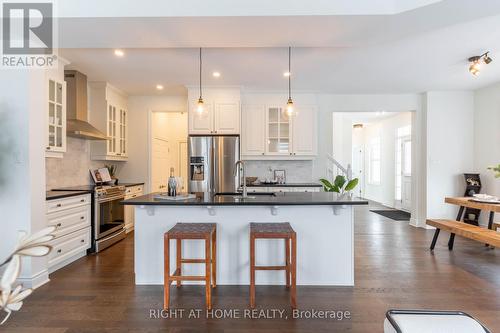 156 Cranesbill Road, Ottawa, ON - Indoor Photo Showing Kitchen With Upgraded Kitchen