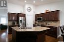 515 Antler Crescent, Warman, SK  - Indoor Photo Showing Kitchen With Stainless Steel Kitchen With Double Sink With Upgraded Kitchen 