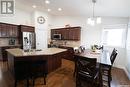 515 Antler Crescent, Warman, SK  - Indoor Photo Showing Kitchen With Stainless Steel Kitchen With Double Sink With Upgraded Kitchen 