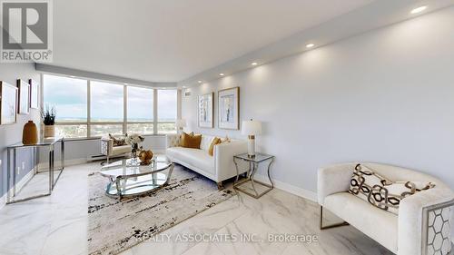 1515 - 175 Bamburgh Circle, Toronto, ON - Indoor Photo Showing Living Room