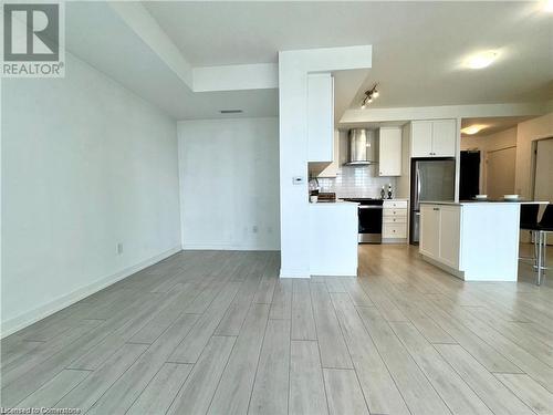 55 Duke Street W Unit# 1210, Kitchener, ON - Indoor Photo Showing Kitchen