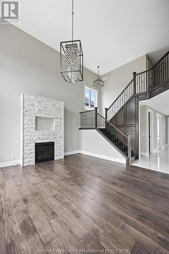 1257 Campana Crescent, Lakeshore, ON - Indoor With Fireplace