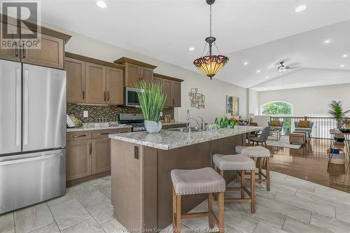 630 International Avenue, Lasalle, ON - Indoor Photo Showing Kitchen With Double Sink With Upgraded Kitchen