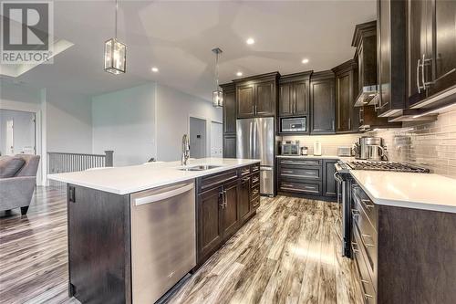 350 Sawgrass Place, Sarnia, ON - Indoor Photo Showing Kitchen With Upgraded Kitchen