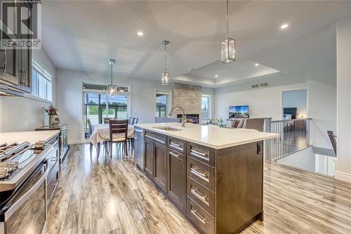 350 Sawgrass Place, Sarnia, ON - Indoor Photo Showing Kitchen With Upgraded Kitchen