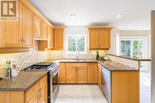 15 Fawn Crescent, Barrie, ON - Indoor Photo Showing Kitchen With Double Sink