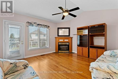 107 Dorchester Drive, Grimsby, ON - Indoor With Fireplace