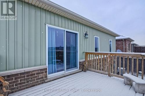 32 Abbott Street, Strathroy-Caradoc (Se), ON - Outdoor With Deck Patio Veranda With Exterior