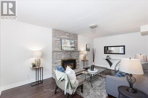 78 Castille Crescent, Georgina, ON - Indoor Photo Showing Living Room With Fireplace