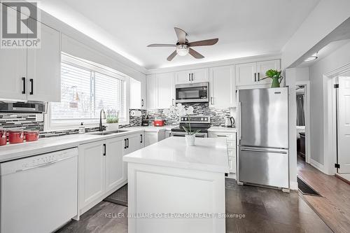 94 Archibald Street, Brampton, ON - Indoor Photo Showing Kitchen With Upgraded Kitchen